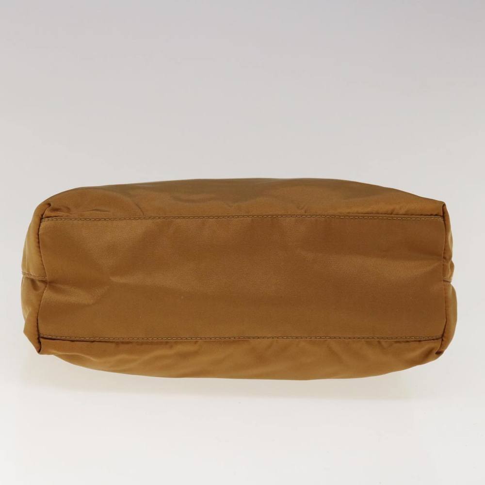 PRADA Hand Bag Nylon Bronze Auth ac2765 - Picture 5 of 16